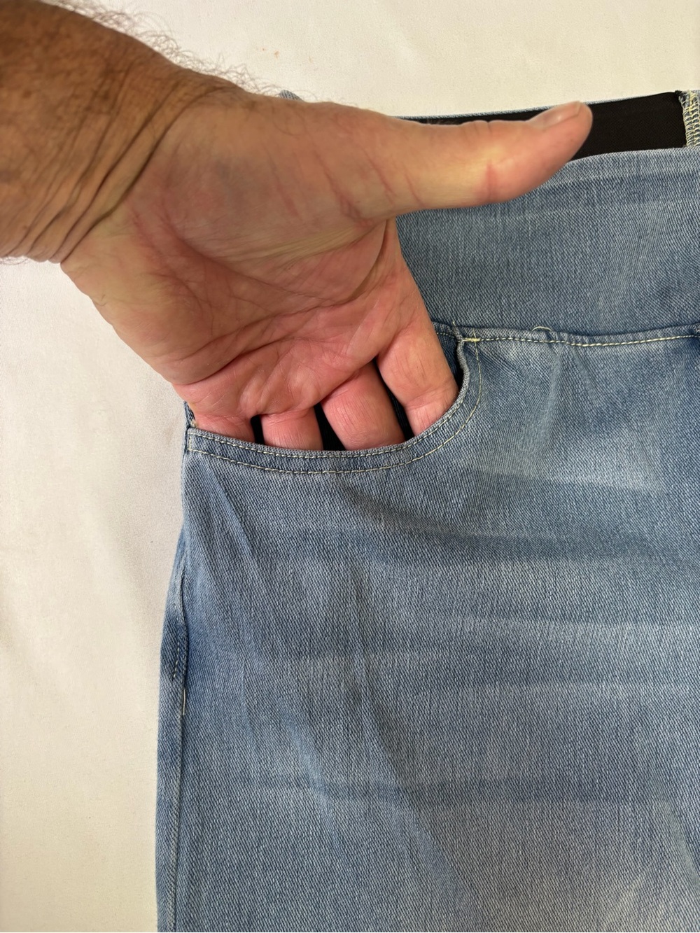 HALARA Blue Denim Flex Jeans - Picture 8 of 13